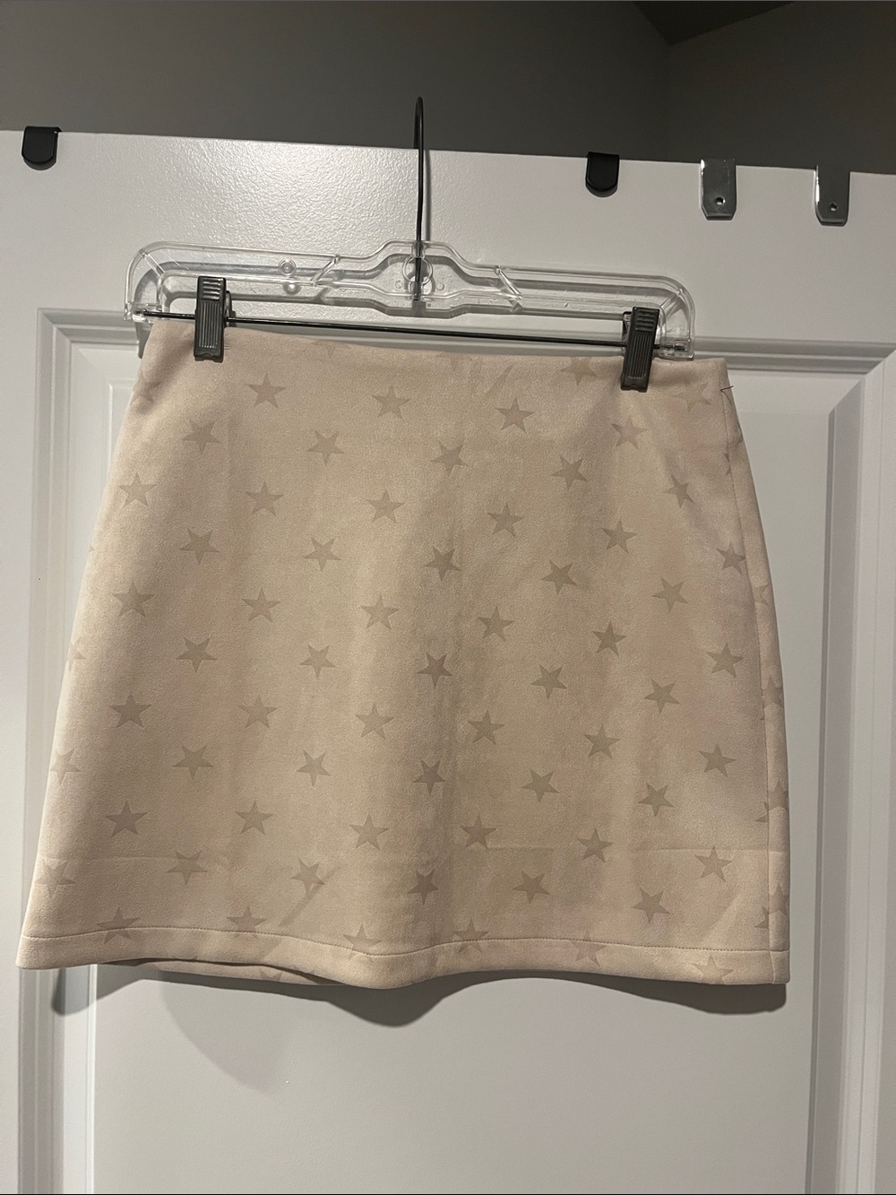 Star-Print Mini Skirt